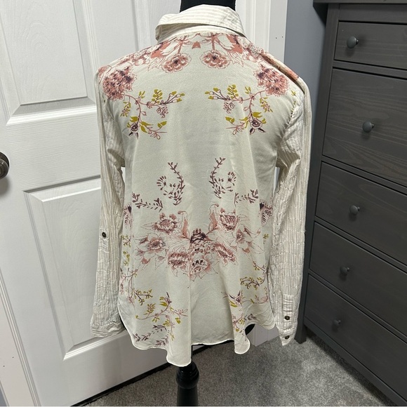 Free People Button Down Top - Picture 2 of 5